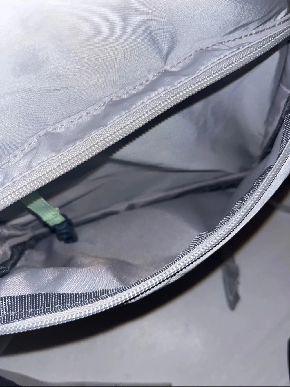 adidas Gray Backpack with Mint Green Accents - Picture 5 of 5